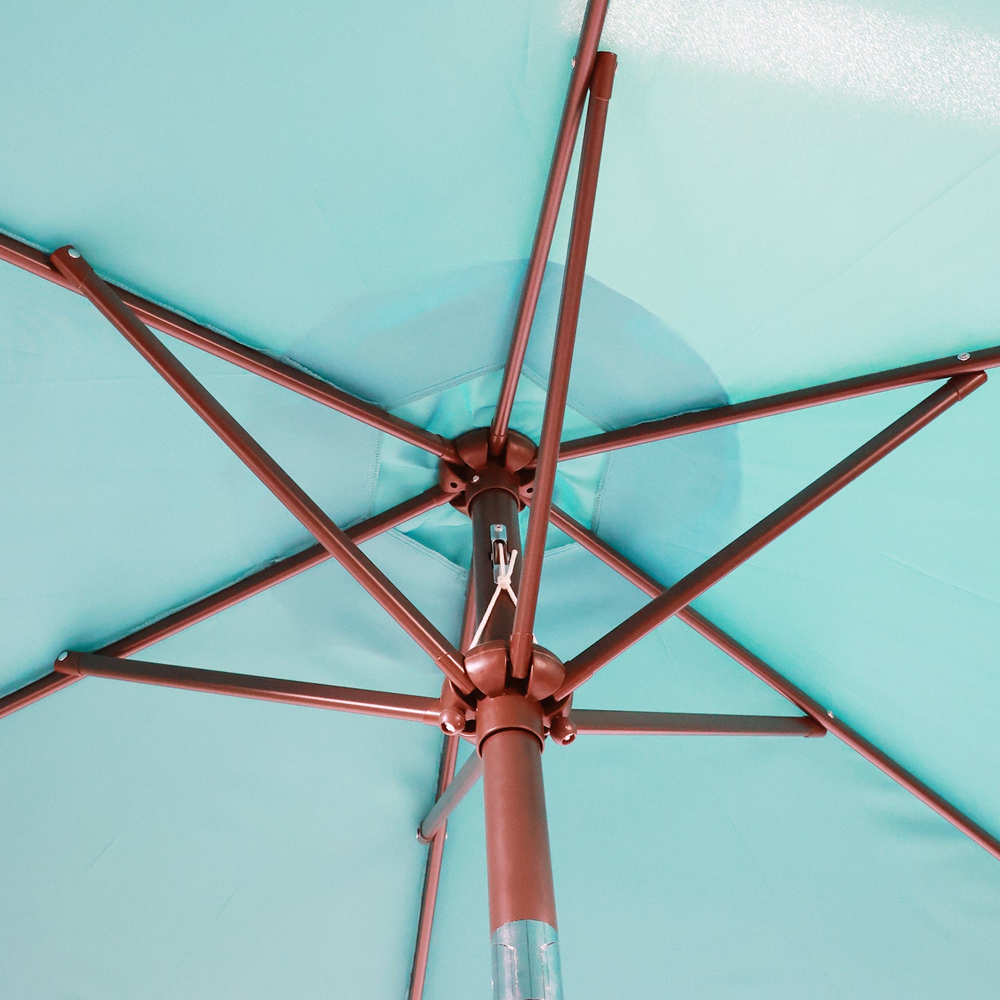 7.5ft Patio Umbrella Outdoor Table Market Umbrella with Push Button Tilt and Crank