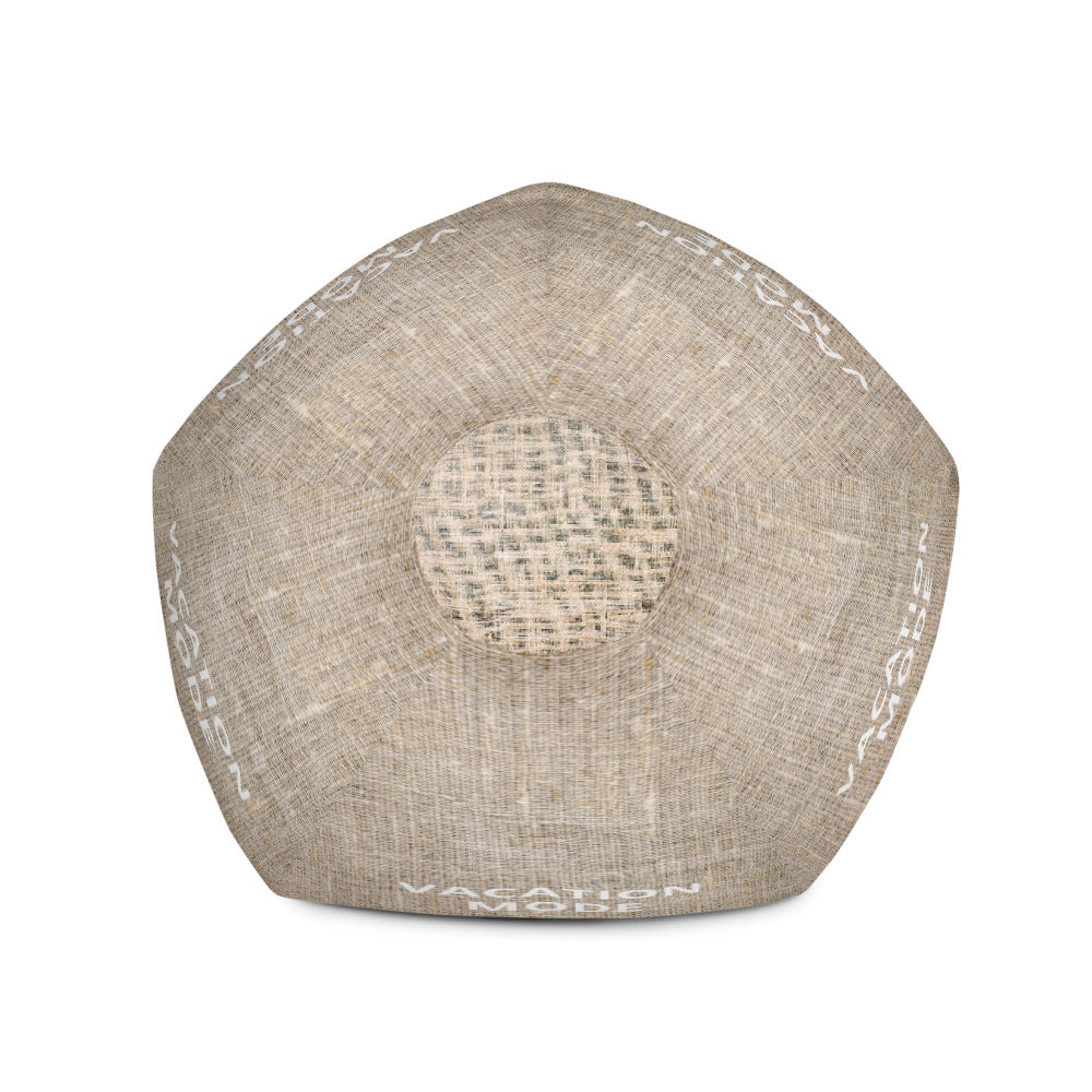 VACATION MODE  LINEN STYLE Bean Bag Chair Cover