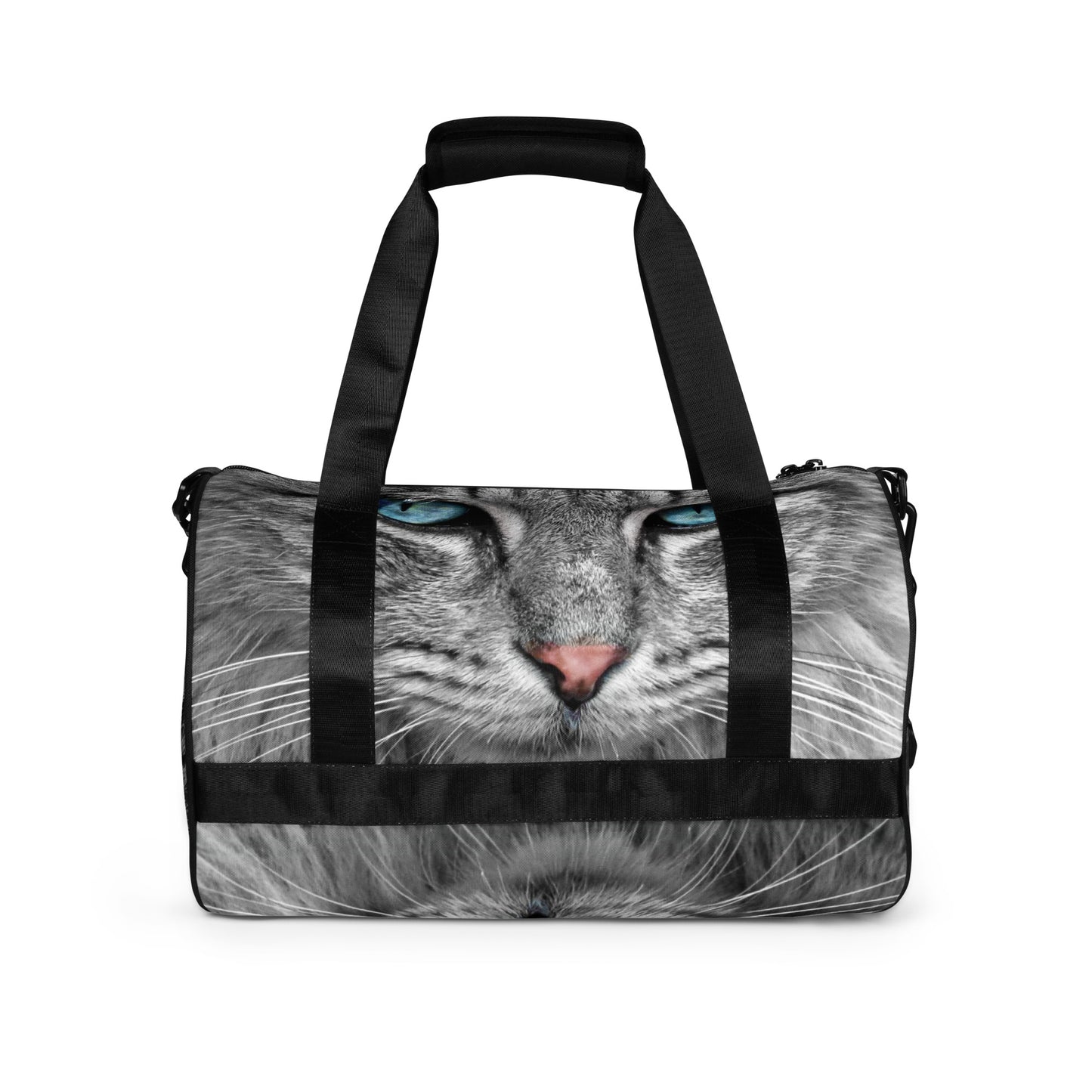 GREY CAT TRAVEL OR gym bag