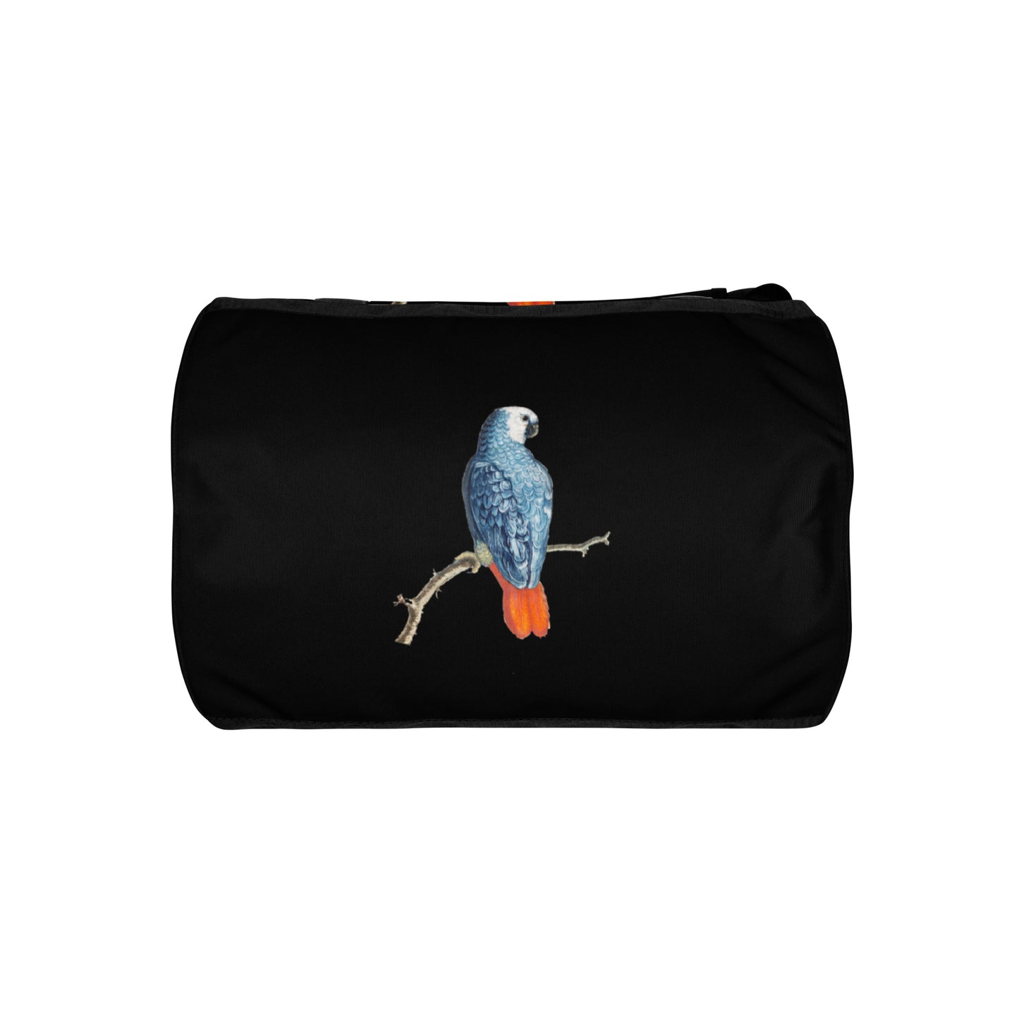 BLUE VINTAGE PARROT TRAVEL OR gym bag
