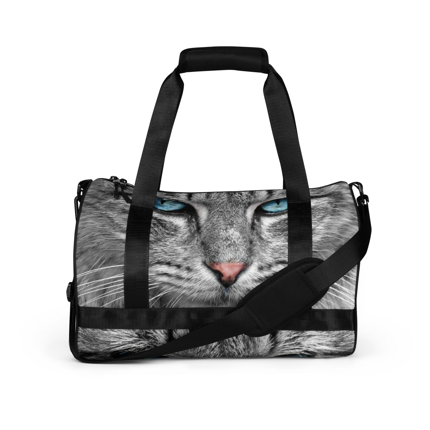 GREY CAT TRAVEL OR gym bag