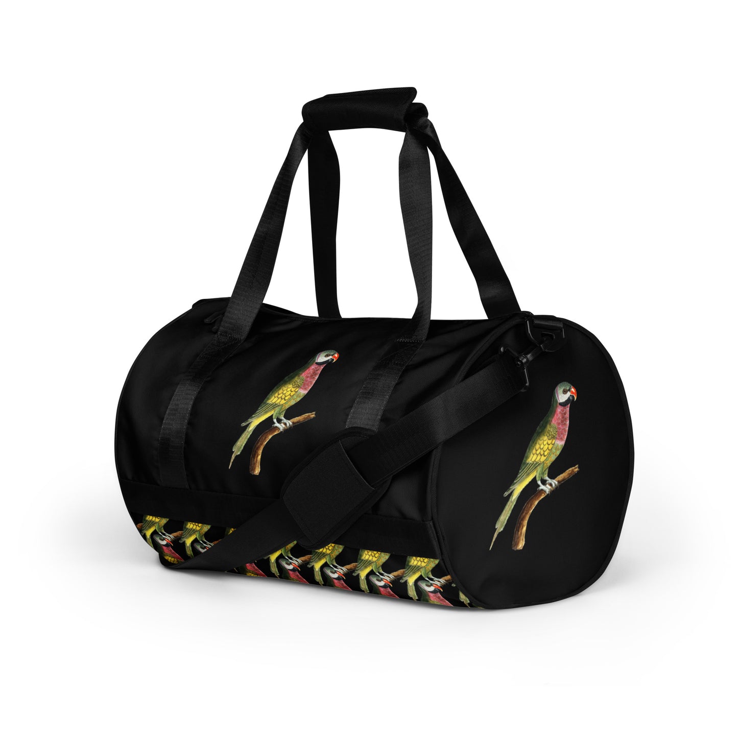 BIRD VINTAGE PARROT- TRAVEL STORAGE OR gym bag
