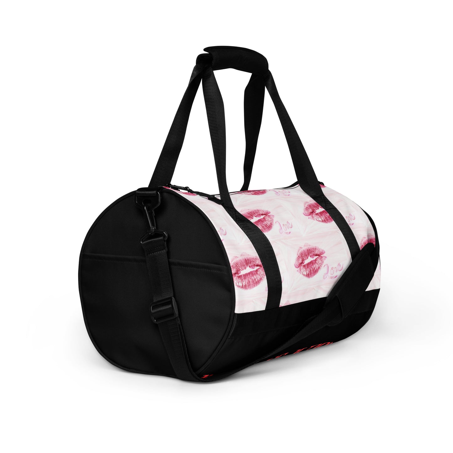 LIPS-MAKE UP KIT All-over print gym bag