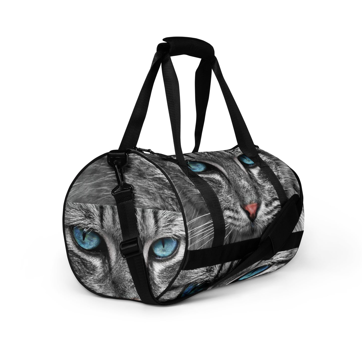 GREY CAT TRAVEL OR gym bag