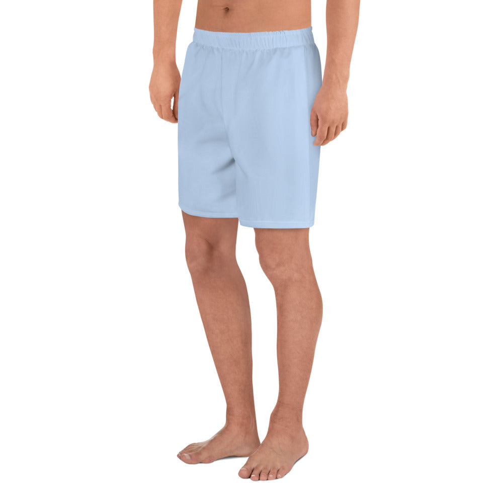 GYMTOK MEN BOUTIQUE- POWDER BLUE Men's Athletic Long Shorts
