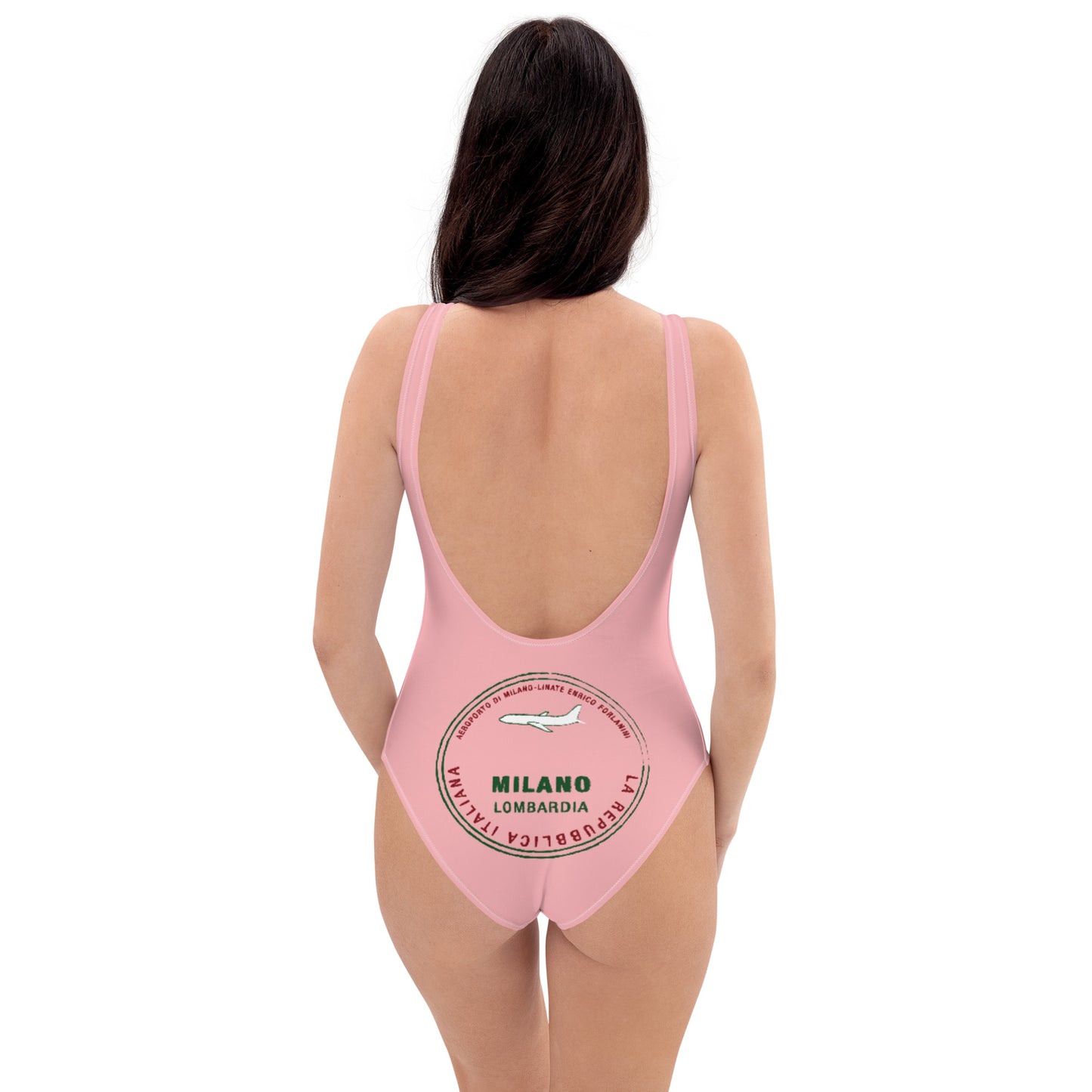 MILANO ITALY PINK One-Piece Swimsuit