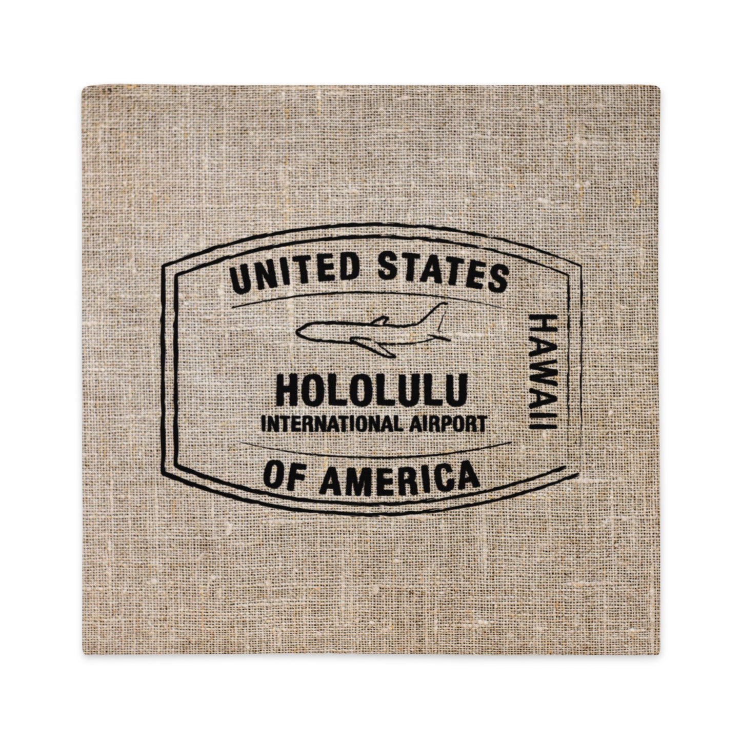 HONOLULU HAWAII Premium Pillow Case