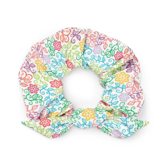 BRIGHT COLORS  PATTERN Scrunchie