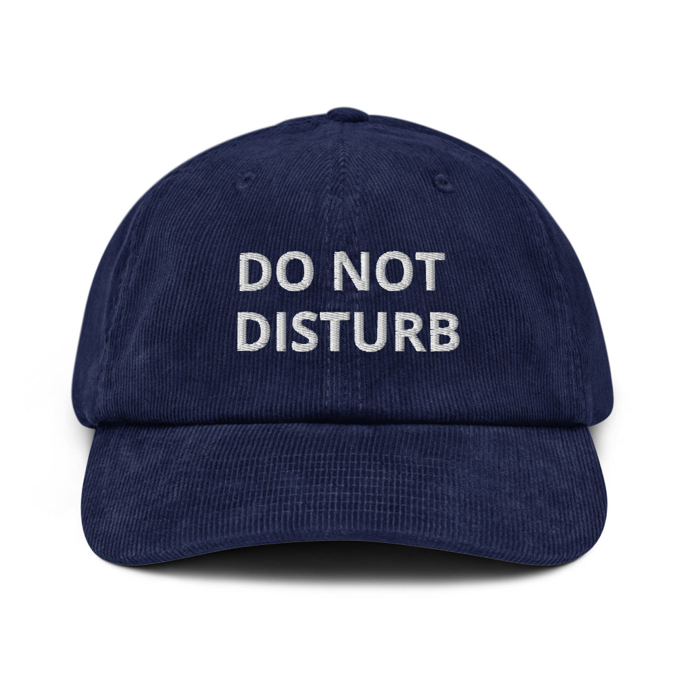 Corduroy hat