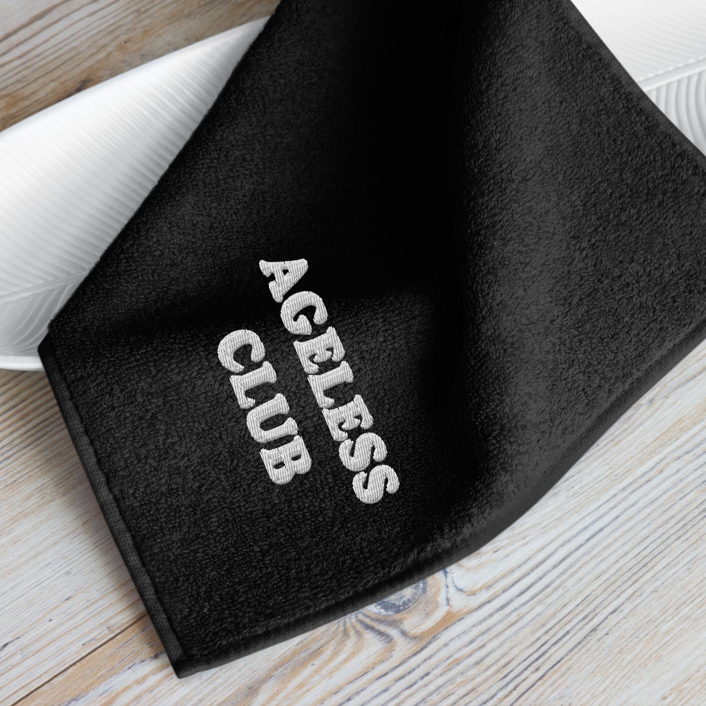 AGELESS CLUB Cotton hand towel--PICK SPECIFIC COLOUR