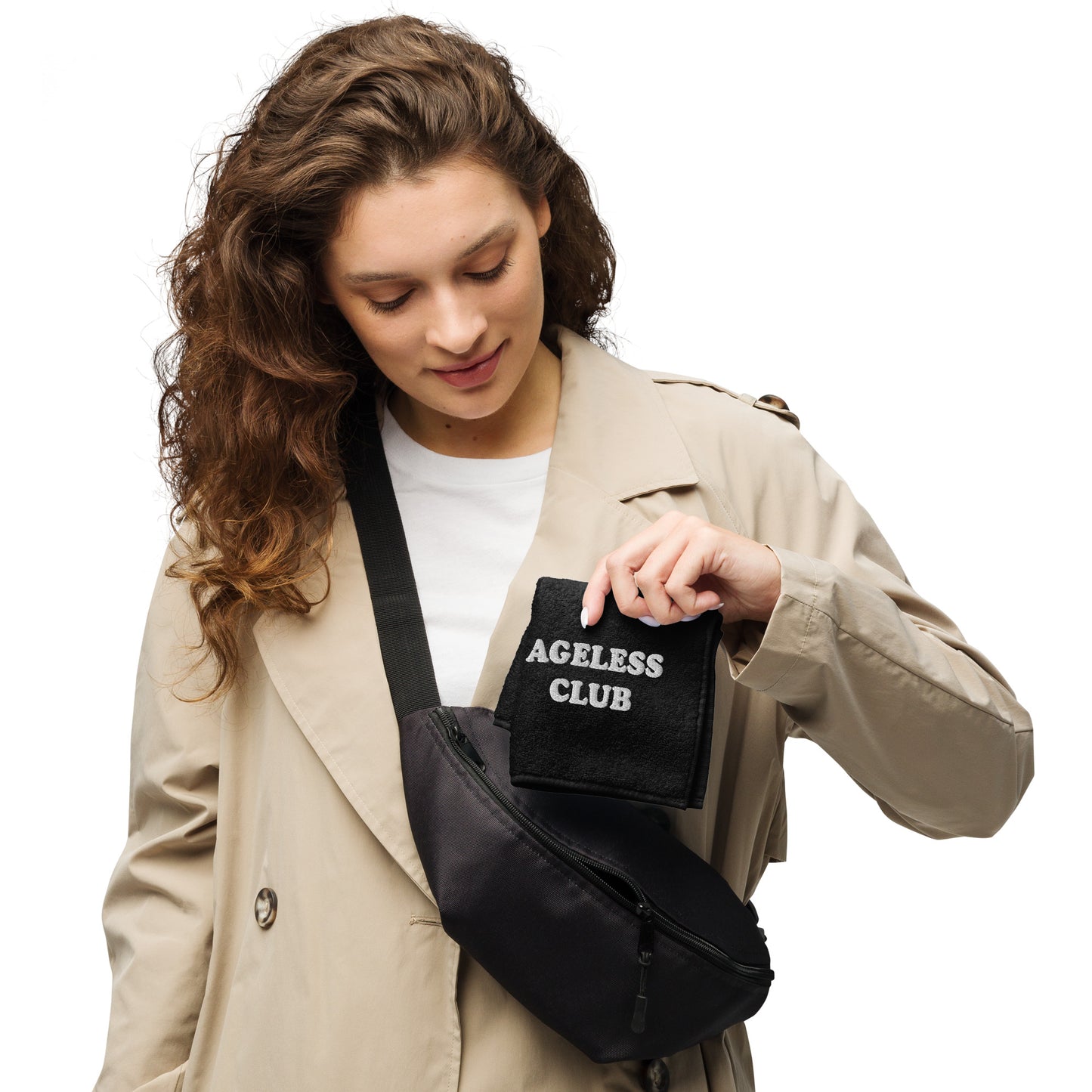 AGELESS CLUB Cotton hand towel--PICK SPECIFIC COLOUR