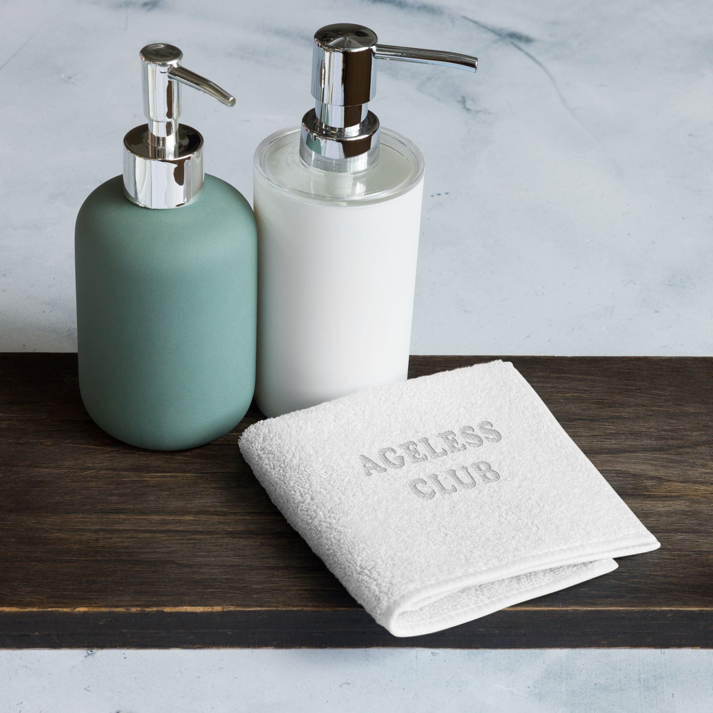 AGELESS CLUB Cotton hand towel--PICK SPECIFIC COLOUR