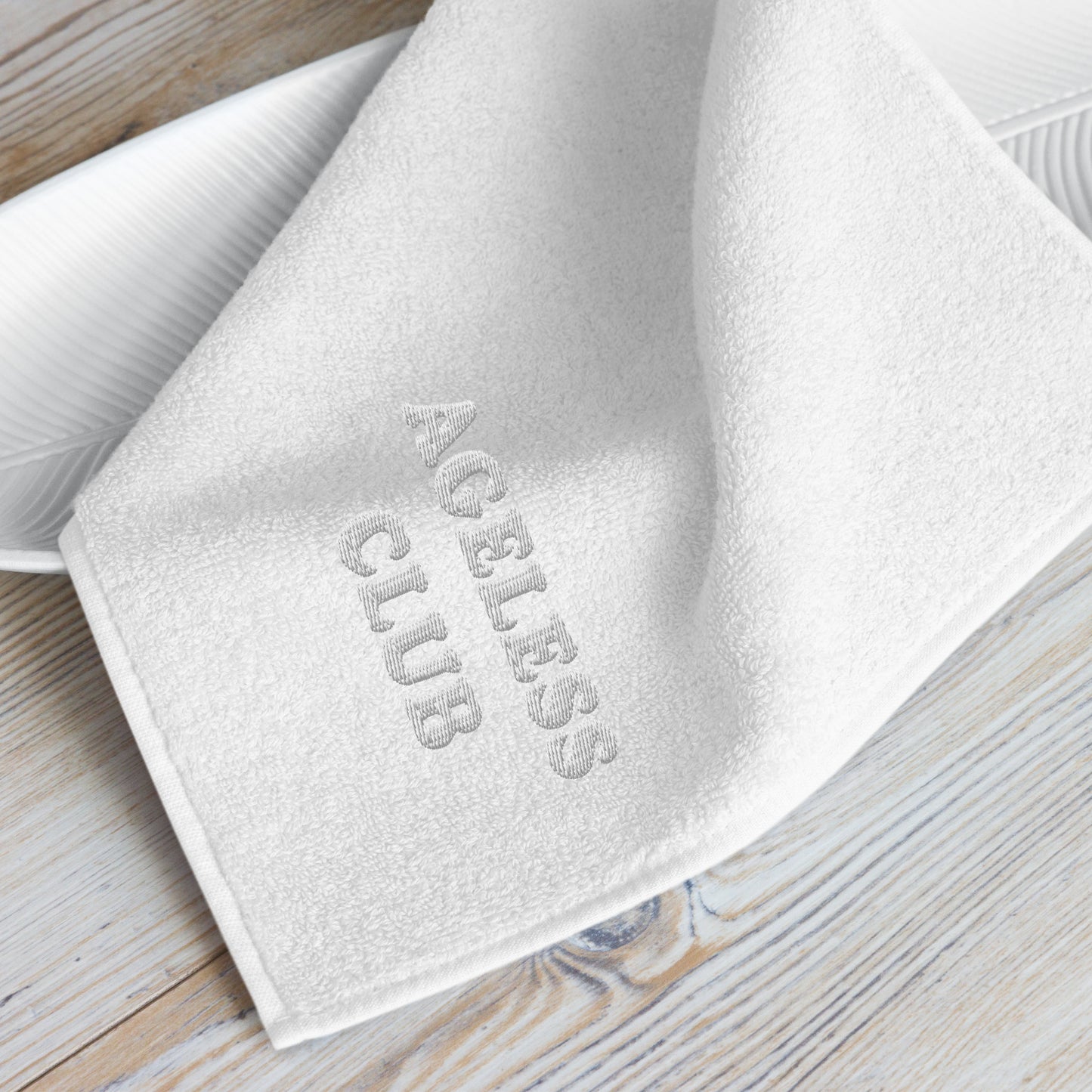 AGELESS CLUB Cotton hand towel--PICK SPECIFIC COLOUR