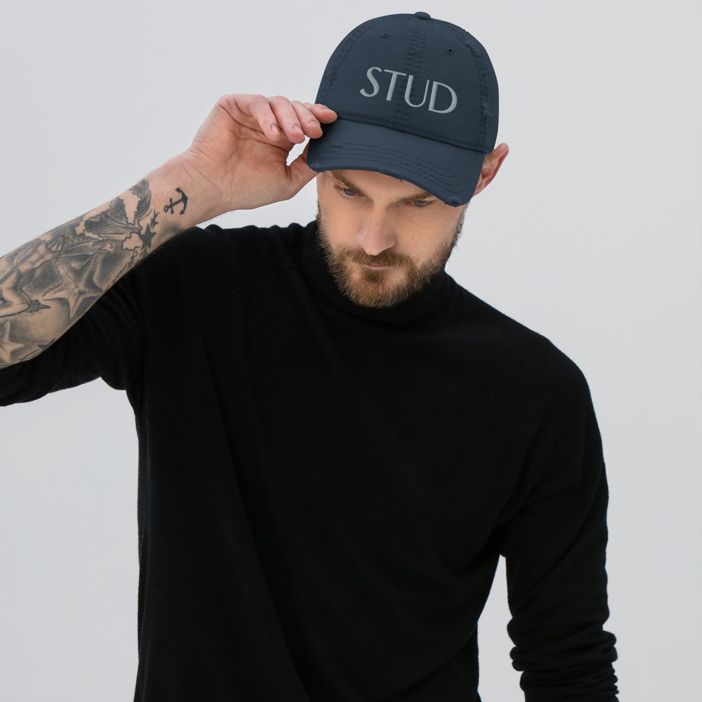 STUD Distressed Dad Hat