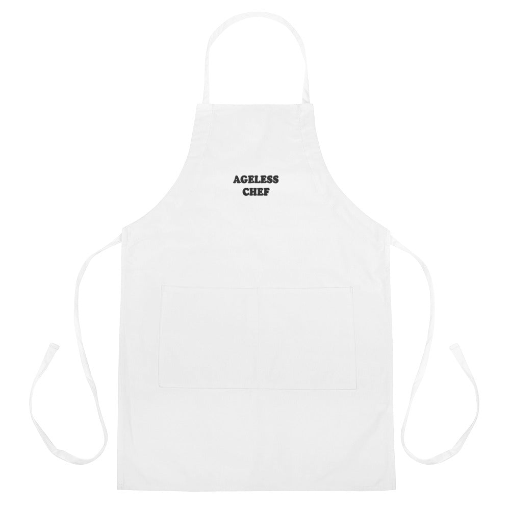 AGELESS-Embroidered Apron