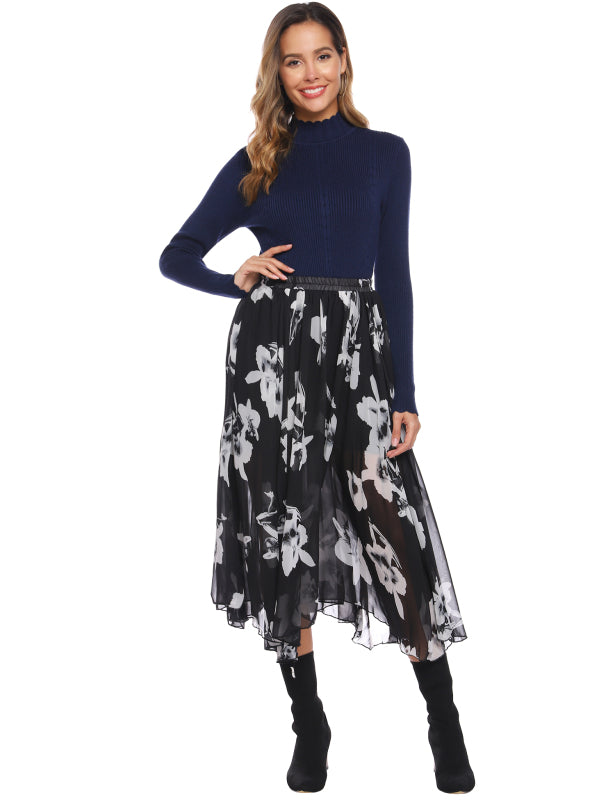 Women's Slim Fit Pullover Long Sleeve Sweater