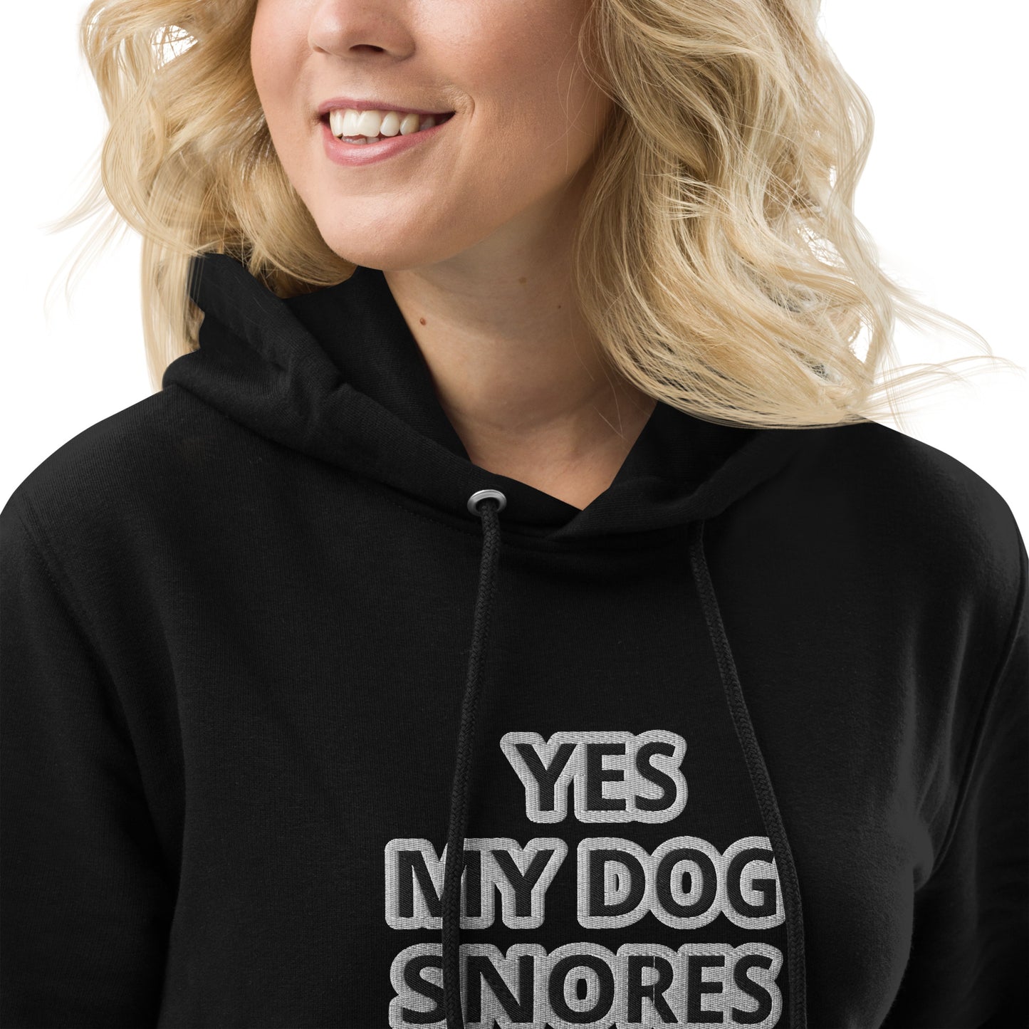 YES MY DOG SNORES Hoodie dress