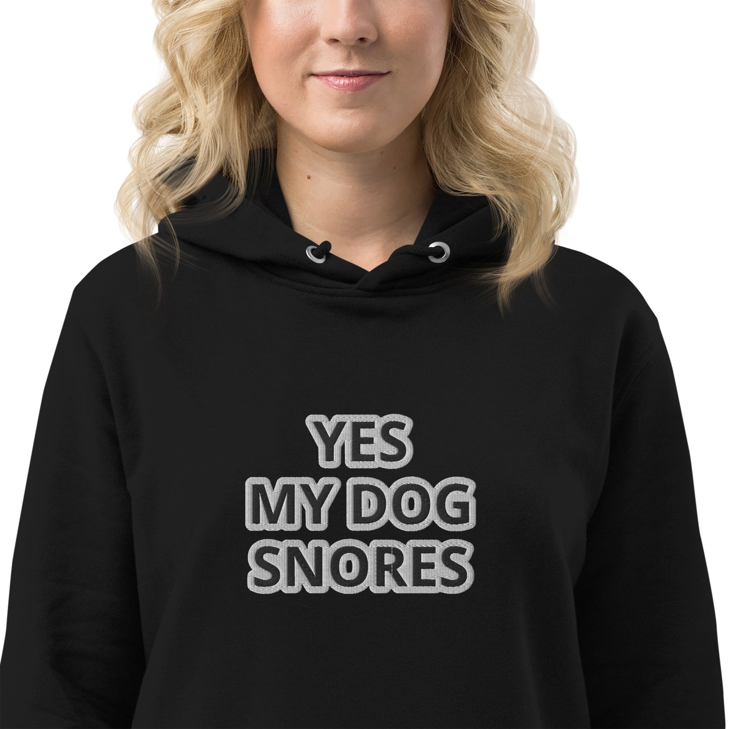 YES MY DOG SNORES Hoodie dress