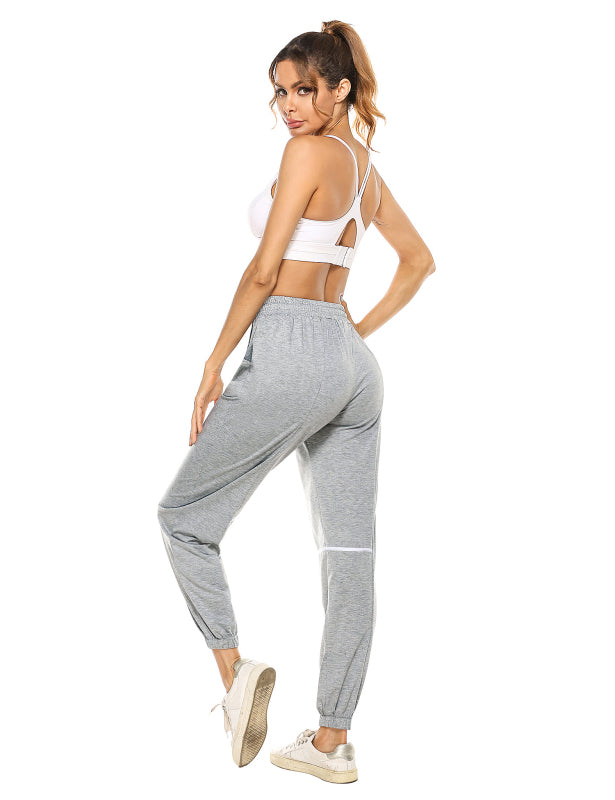 Women'S Casual Cotton Loose Sweatpants Drawstring Waist Jogging Pants With Pockets Running Gym Yoga