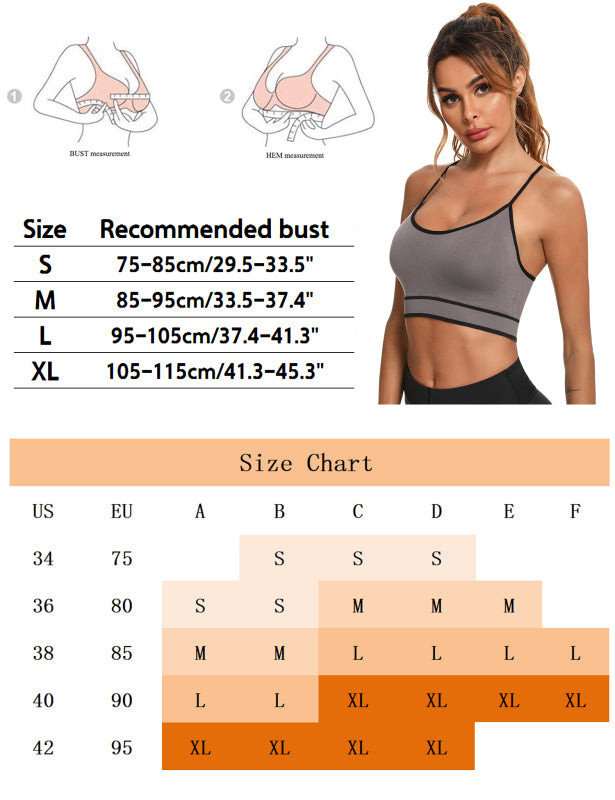 Women's Sports Yoga Fitness Sports Bra