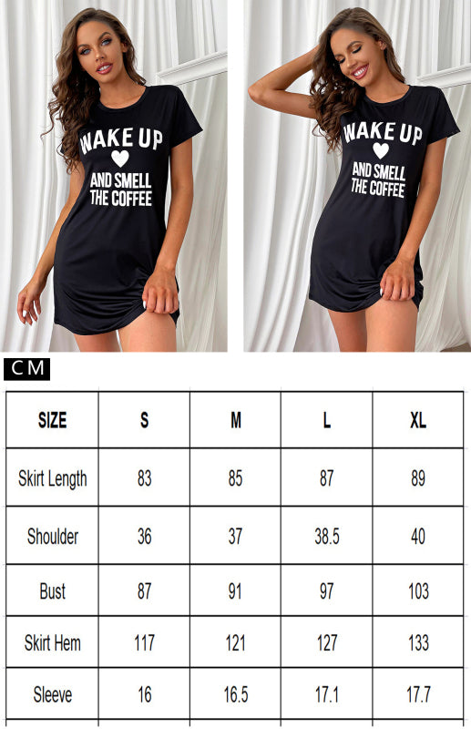 Women'S Casual Print Home Short Skirt