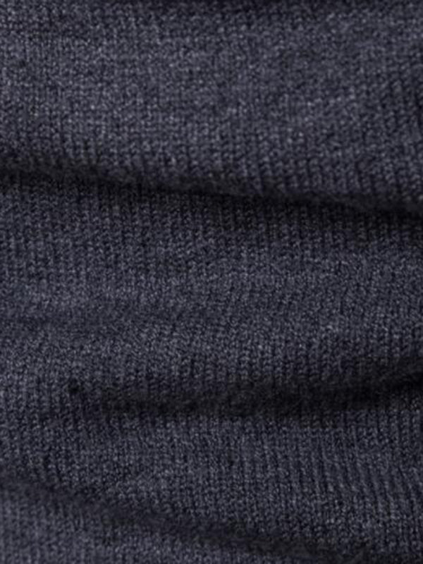 Men’s Solid Color Long Sleeve Turtleneck Sweater Top