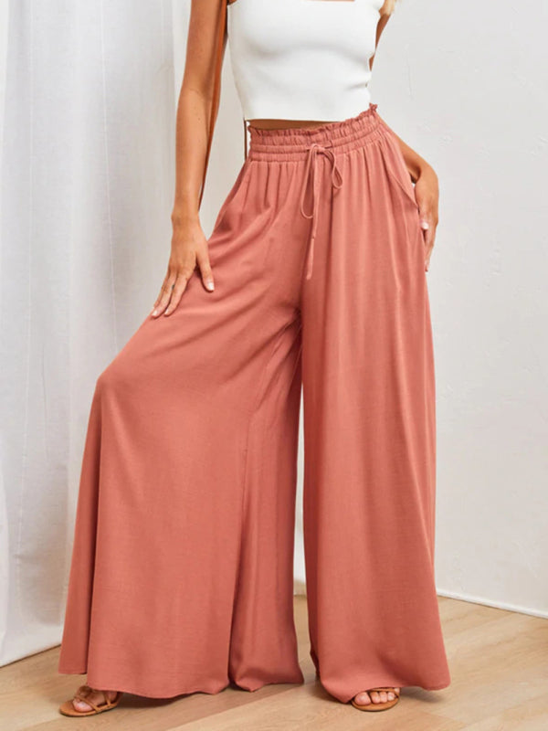 Casual wide-leg explosive style loose casual fashion trousers