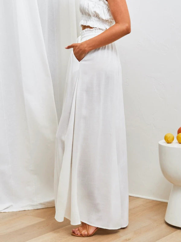 Casual wide-leg explosive style loose casual fashion trousers