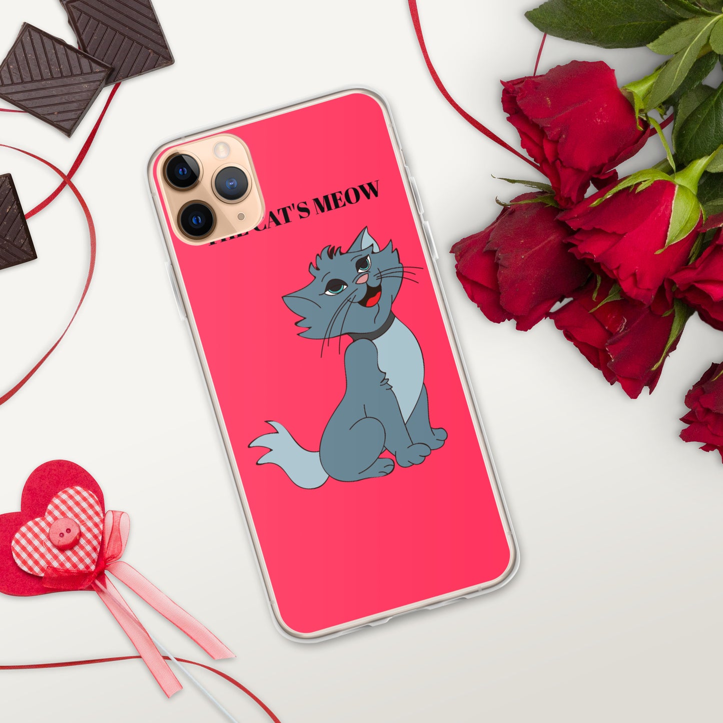 THE CAT'S MEOW iPhone Case