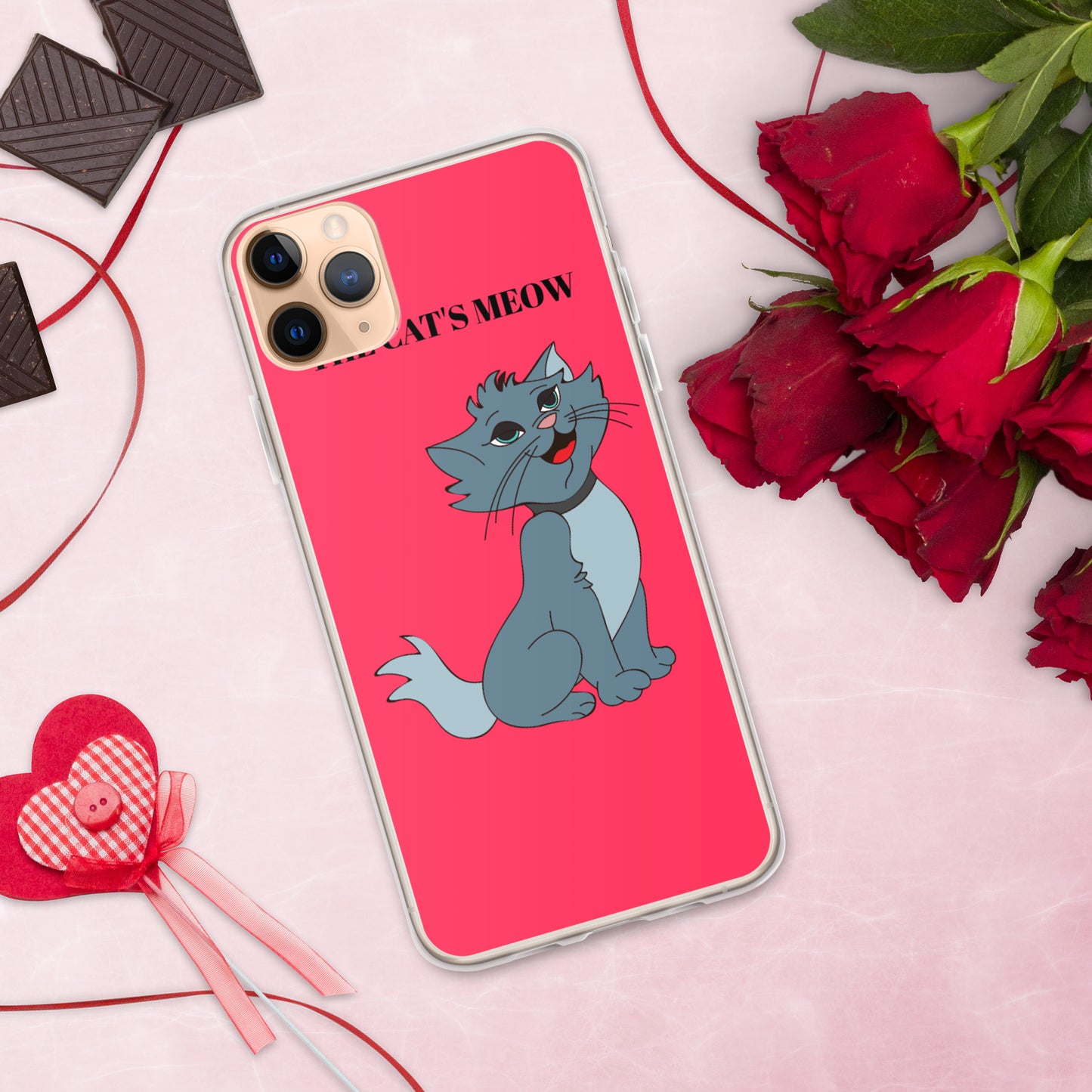 THE CAT'S MEOW iPhone Case
