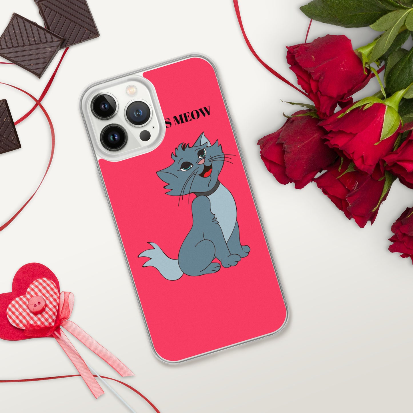 THE CAT'S MEOW iPhone Case