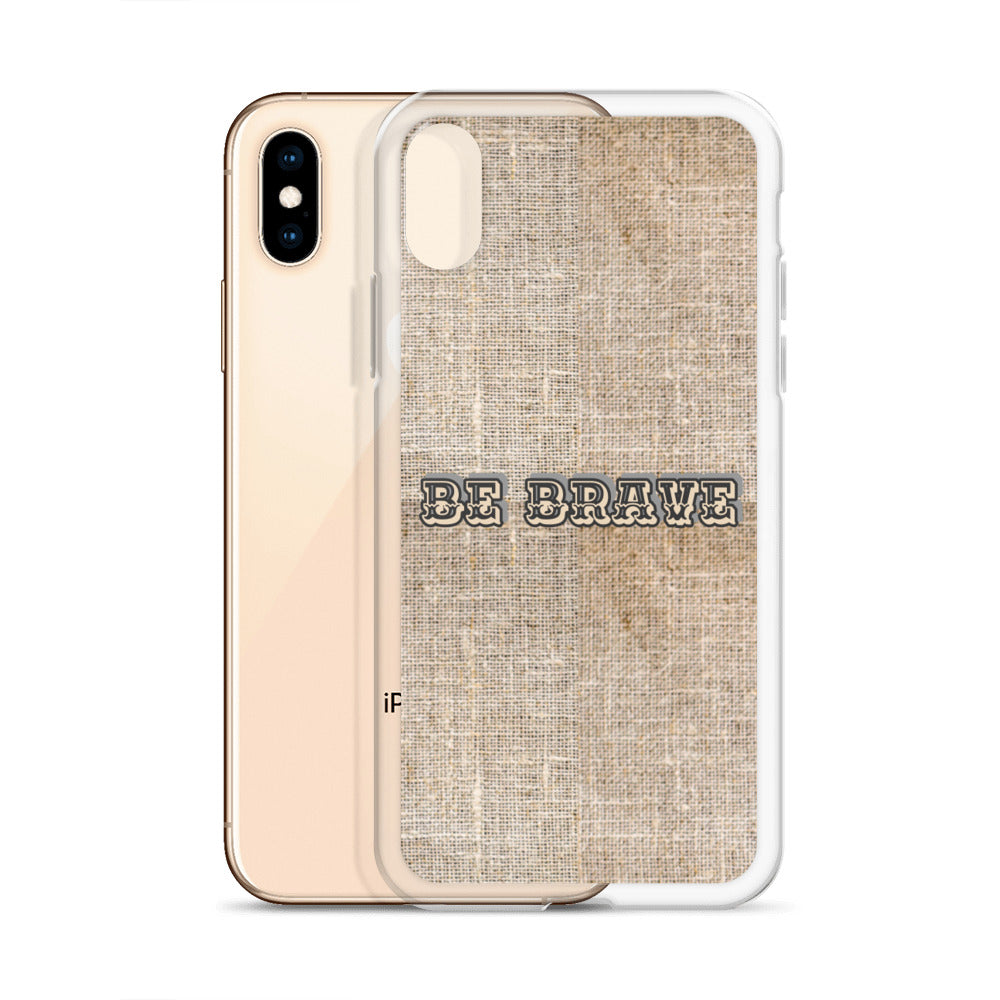 BE BRAVE TROPICAL iPhone Case