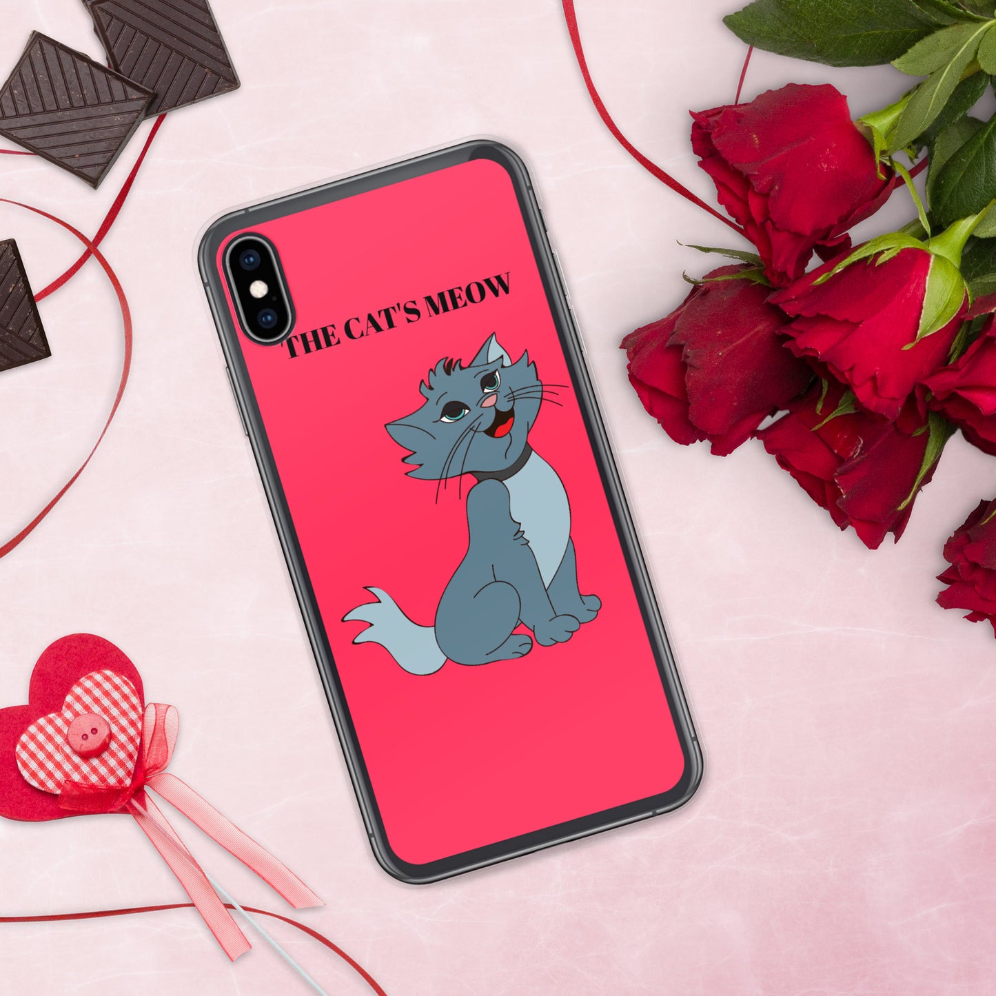 THE CAT'S MEOW iPhone Case