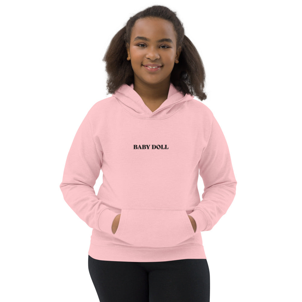 BABY DOLL- LITTLE GIRL Kids Hoodie
