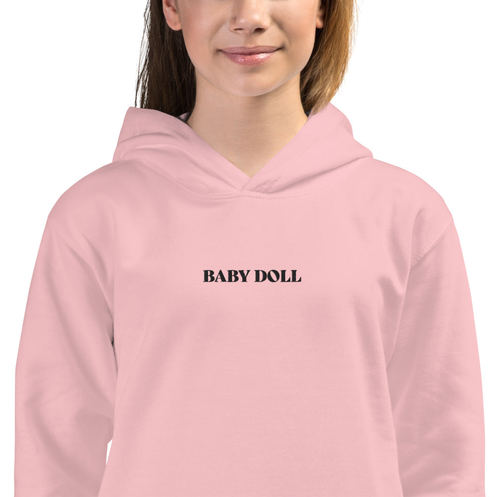 BABY DOLL- LITTLE GIRL Kids Hoodie