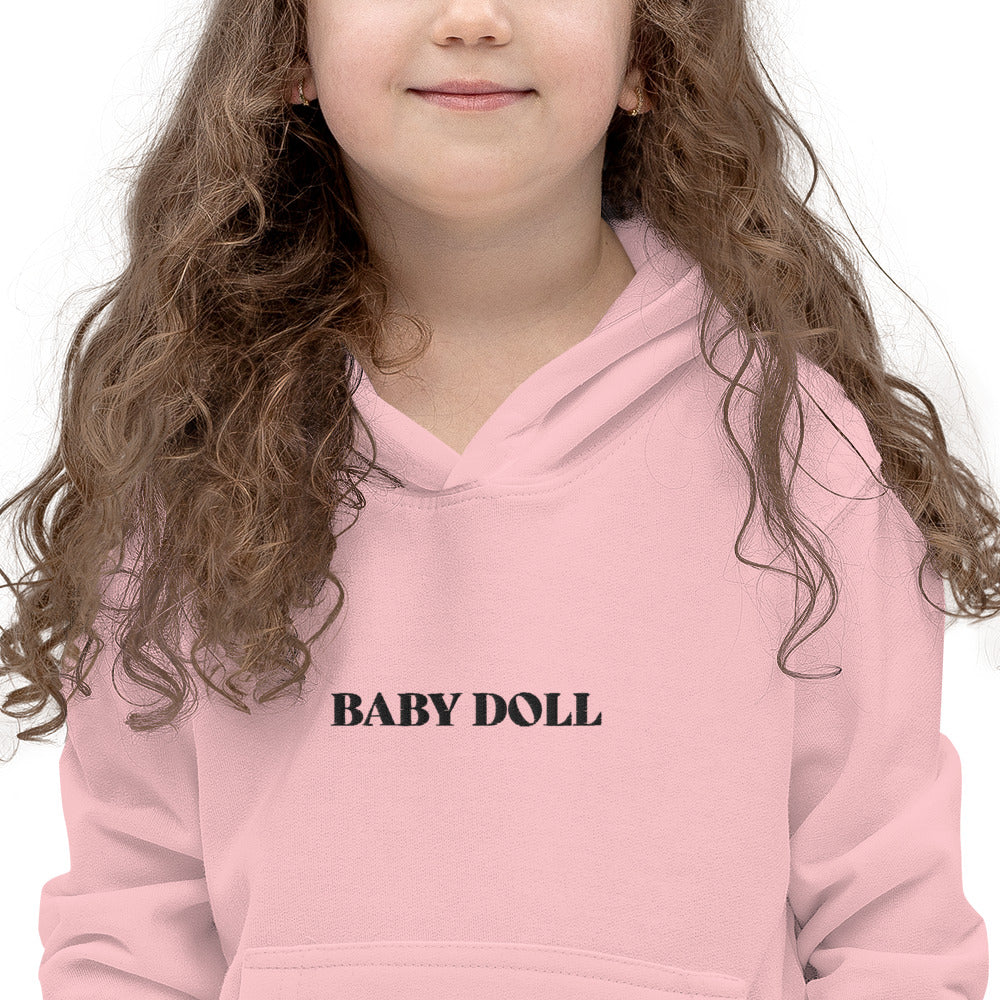 BABY DOLL- LITTLE GIRL Kids Hoodie