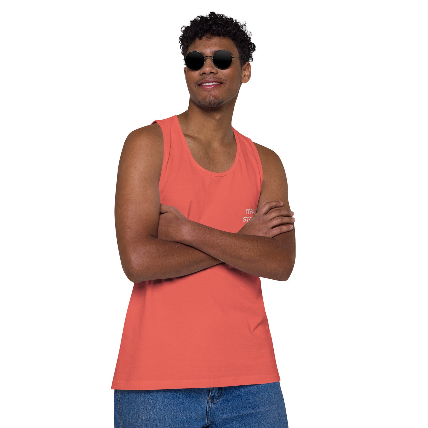 ITALIAN STALLION Men’s premium tank top