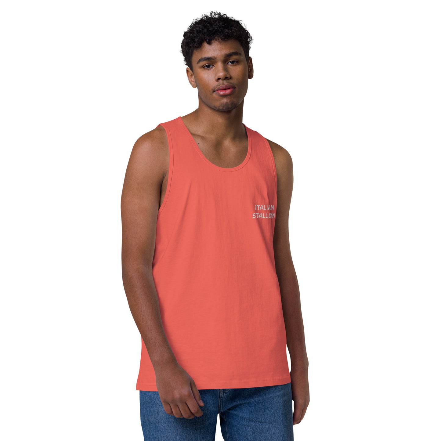 ITALIAN STALLION Men’s premium tank top