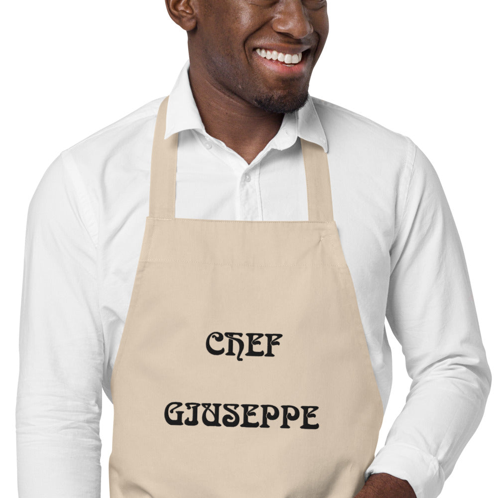 RED- CHEF GIUSEPPEOrganic cotton apron