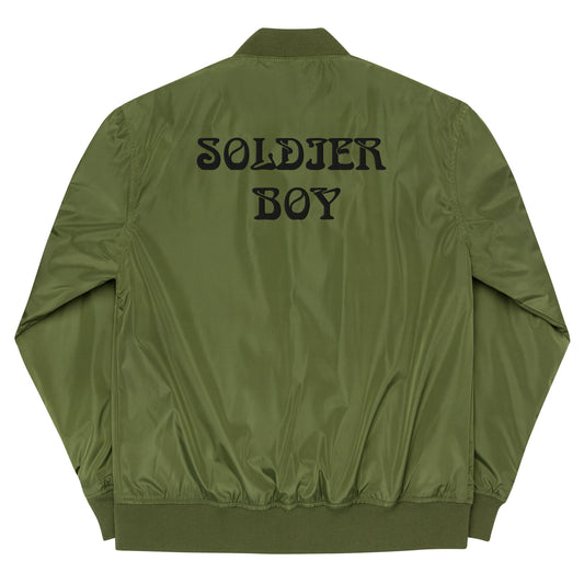 SOLDIER BOY Premium recycled bomber jacket