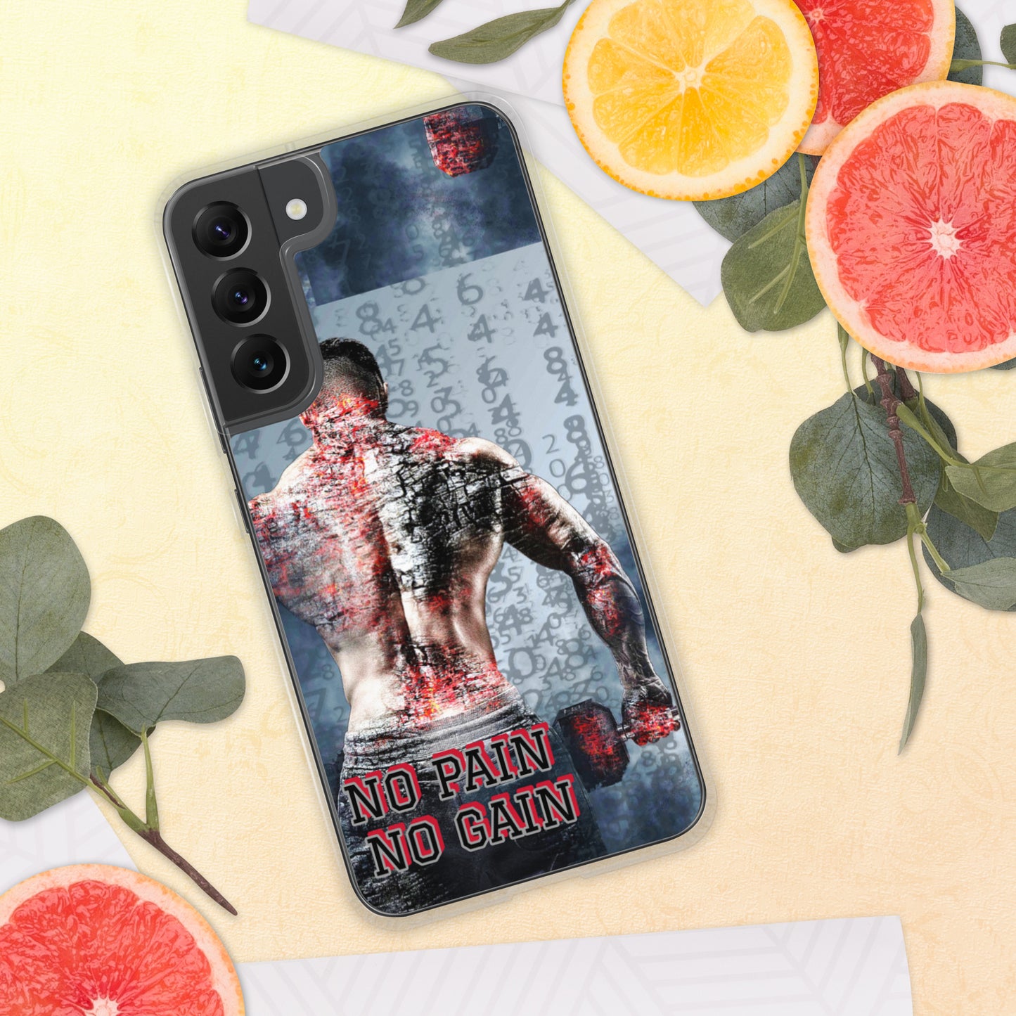 NO PAIN NO GAIN----Samsung Case