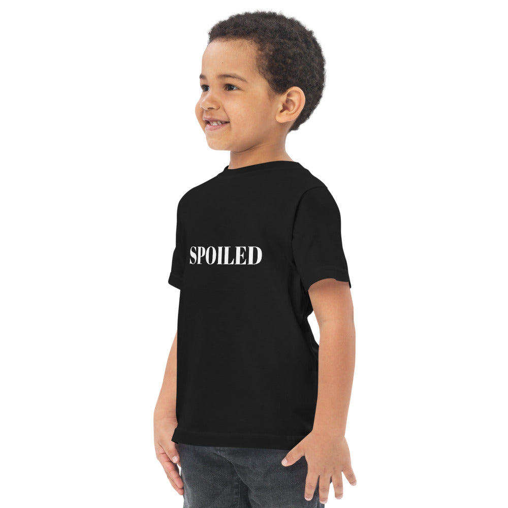 SPOILED-Toddler jersey t-shirt