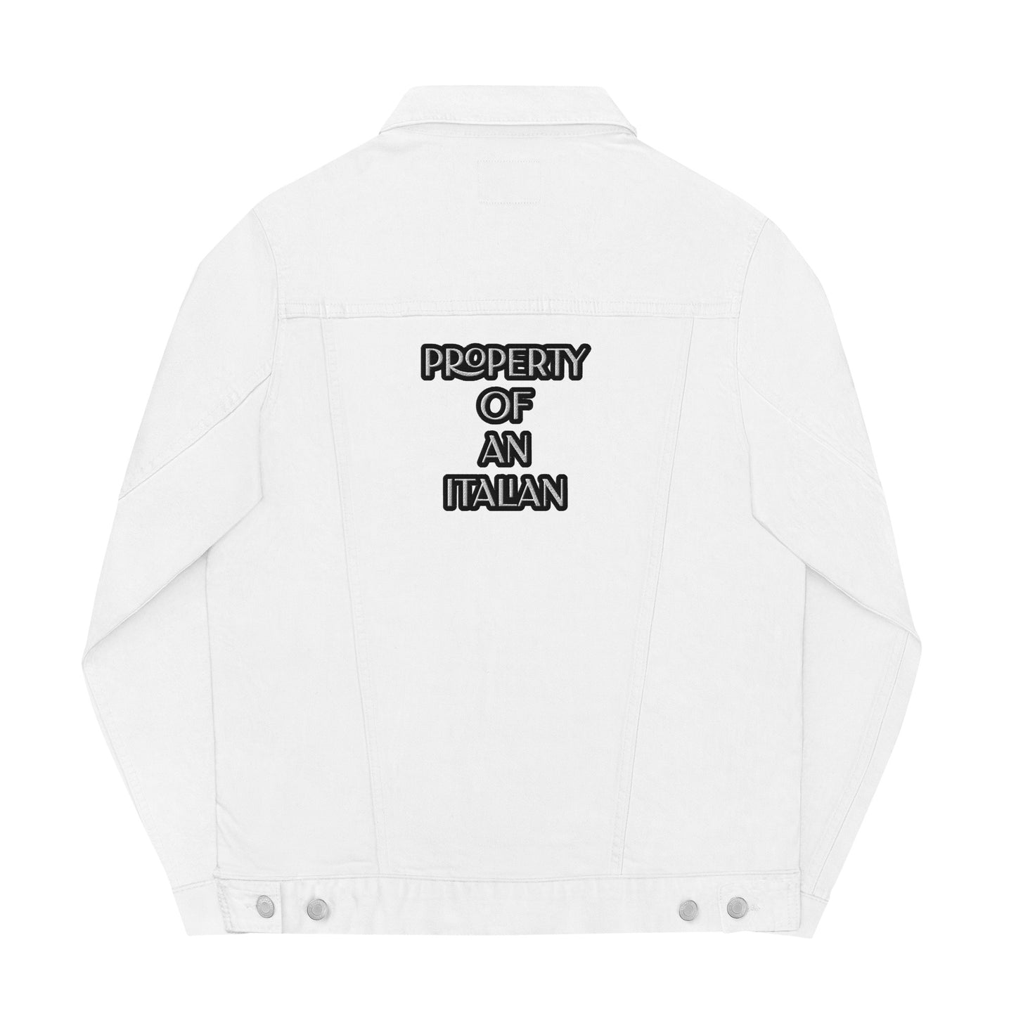 PROPERTY OF AN ITALIAN-Unisex denim jacket