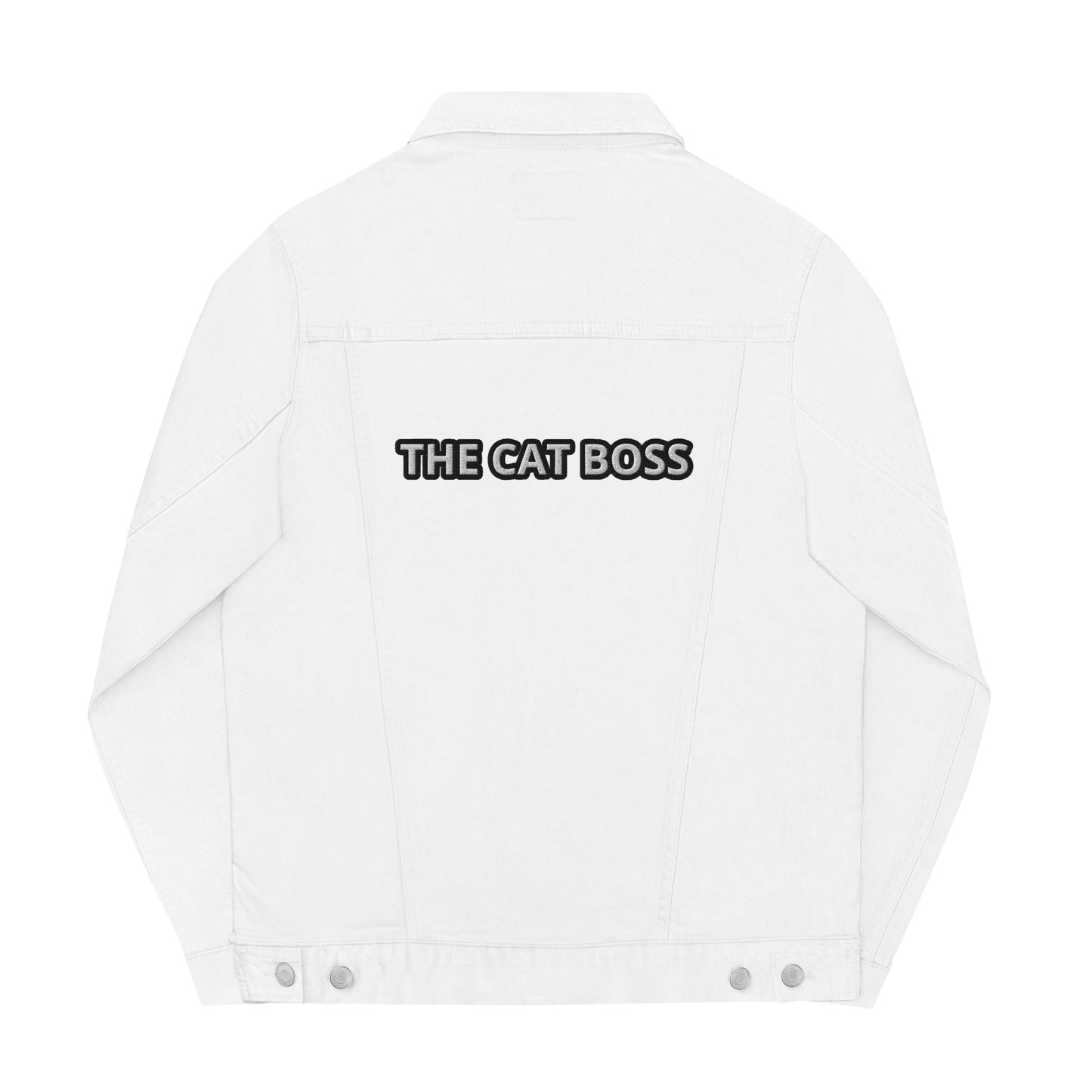 THE CAT BOSS Unisex denim jacket