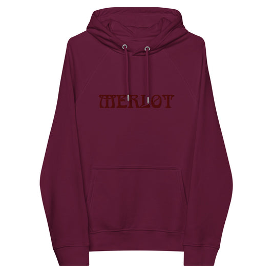 MERLOT-Unisex eco raglan hoodie