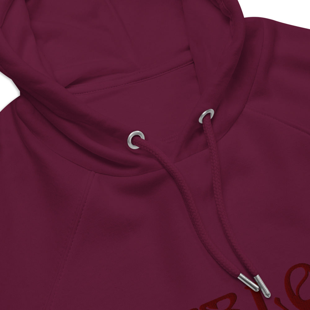 MERLOT-Unisex eco raglan hoodie