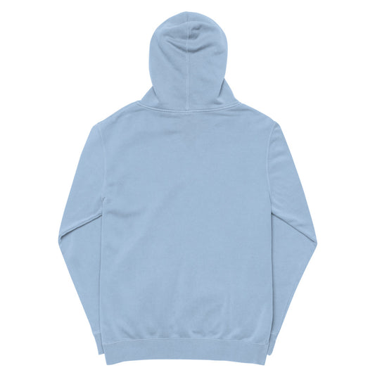 MR. FITNESS BLUE Unisex pigment dyed hoodie