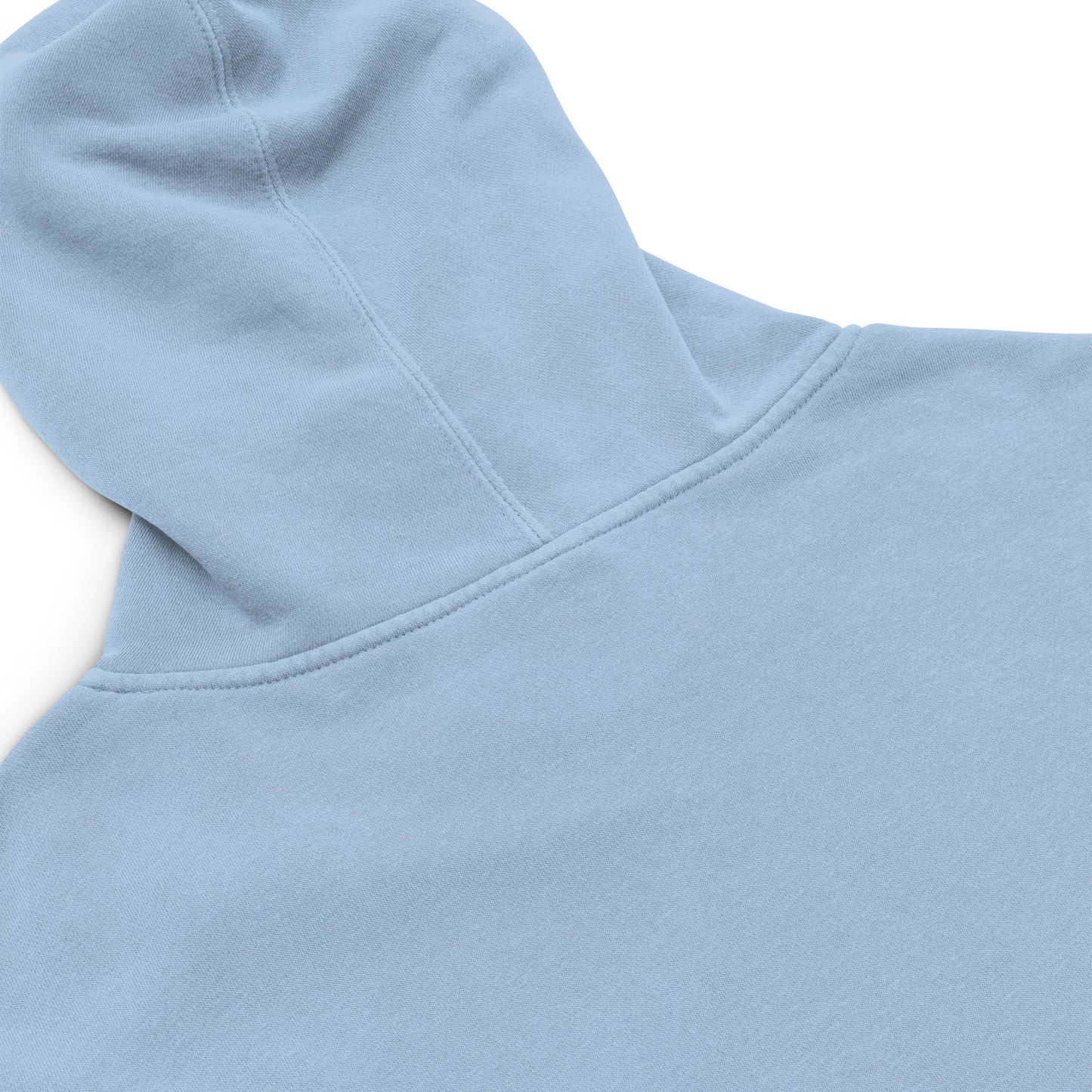 YES THE BIRD IS ON TIK TOK--BLUE---Unisex pigment-dyed hoodie