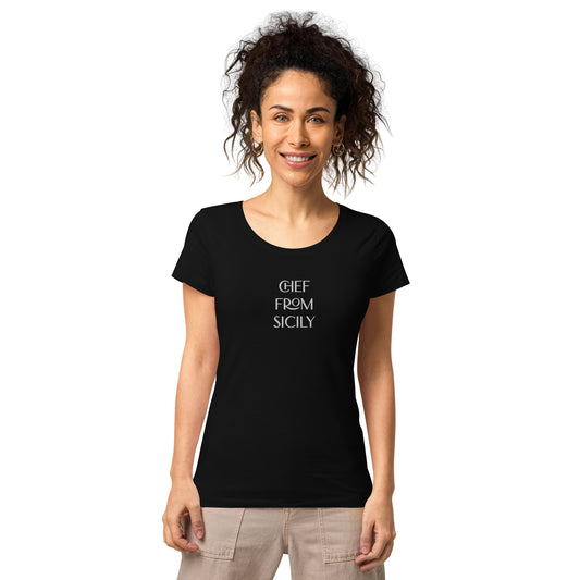 CHEF FROM SICILY Women’s basic organic t-shirt