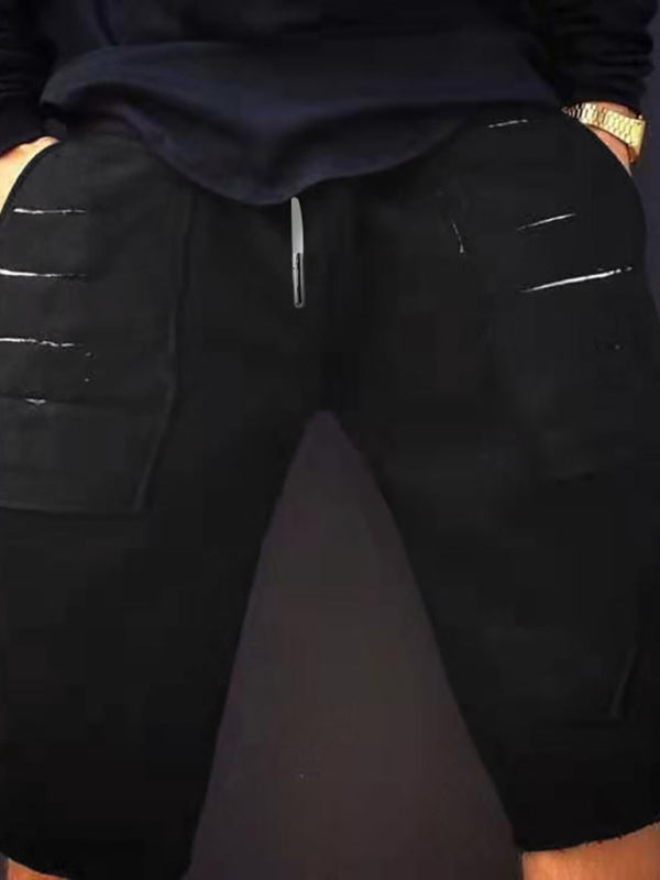 Summer Loose Fitting Men’S Gym Shorts